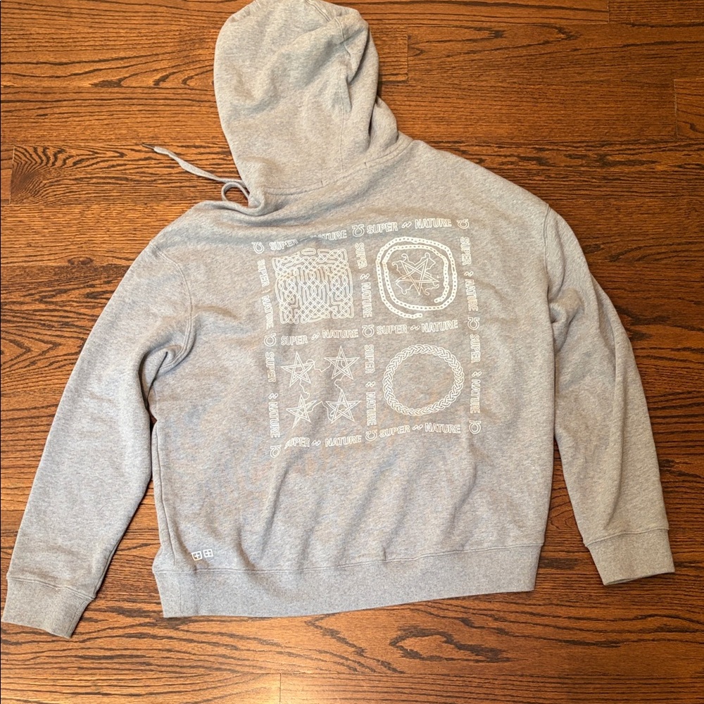 Ksubi Oversize Style Grey Hoodie